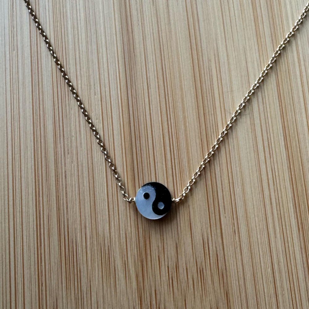 Yin & Yang Dainty Necklace